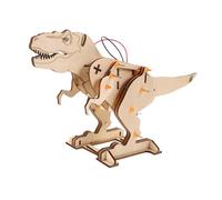 Gogogmee Kit de Construction Bois Dinosaure Réaliste pour Garçon Fille Puzzle Stem Éducatif Apprentissage Levier et Fulcrum Créatif et d'Exploration pour Garçons et Filles