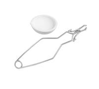 Gogogmee Kit de Creuset pour Fusion de Métaux avec Pincettes Acier Haute Température Bol Fondant pour Bijoux Usage Maison et Artisanal