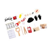 Gogogmee Kit de Détective pour Garçon et Filles 1 Set - de Rôle Outils de Détective, Accessoires Réalistes, Matériaux Solide, pour Jeu D’espionnage et Fêtes D’Anniversaire