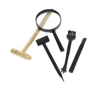 Gogogmee Kit De Fouilles Archéologiques pour Garçon Fille Marteau Et Pinceaux Outils De Géologie Jouet Éducatif De Simulation Scientifique
