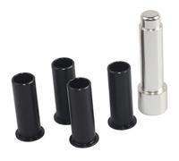 Gogogmee Kit de Réparation Charnière Porte pour Véhicule Tout- Jku, Douille de Charnière Insertion, 4 Pièces Goupilles, Accessoires Auto pour Remplacement Bague Porte, Outil Réparation