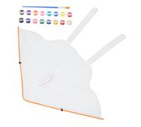 Gogogmee Kit DIY Cerf-Volant avec Acryliques et Pinceau pour Garçon Fille Cerf-Volant à Peindre et Personnaliser Accessoires pour Activités Créatives Plein Air Couleur Couleur Aléatoire
