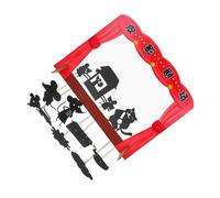 Gogogmee Kit DIY Marionnettes Ombres Chinoises pour Garçon Fille Théâtre Ombres Artisanales avec Histoires Traditionnelles Jeu Éducatif Interactif pour Filles et Garçons Créatif Familial