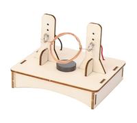 Gogogmee Kit DIY Moteur Continu Bois pour Projet Scientifique Garçon Fille Matériel Bricolage Éducatif pour Renforcement Compétences Pratiques et Créativité