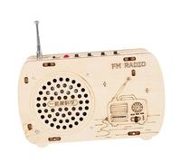 Gogogmee Kit DIY Radio Bois pour Garçon Fille Construction Éducative Stem Scientifique pour Apprendre et Expérimenter Jeu Électronique pour Garçons et Filles Curieux