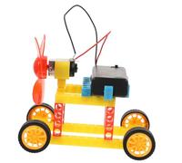 Gogogmee Kit Éducatif Stem pour Garçon Fille Dès Ans Assemblez Votre Voiture à Énergie Éolienne Projet Scientifique DIY pour Apprendre la Physique et Développer la Couleur Aléatoire