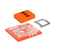 Gogogmee Kit Expériences Optiques pour Classe de Physique avec Lentilles Convexes et Concaves Forme Triangulaire et Source Lumineuse Allongée Ensemble Pédagogique Multifonction pour