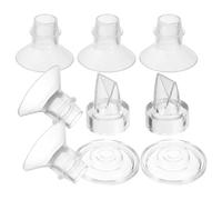 Gogogmee Kit Inserts Silicone pour Tire-lait Portable Réducteurs de Calibre Compatibles avec Pompe Électrique Accessoires Confortables et Durables pour Allaitement