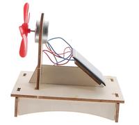 Gogogmee Kit Solaire Bois à Assembler DIY pour Garçon Fille Éducatif Scientifique Expérience Pratique pour Garçons et Filles Développement des Compétences et Intérêt Scientifique Cadeau