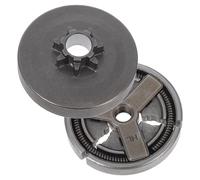 Gogogmee Kit Tambour Embrayage Tronçonneuse Robuste avec Pignon et Roulement Facile pour Entretien Moteur Tronçonneuse Chinoise Jardin et Agriculture