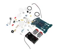 Gogogmee Kit Voiture Robot Intelligente DIY pour Débutants Intelligent et Soudure Construction Robuste Métal et Plastique Apprentissage Électronique Interactif Projet Scolaire Facile à