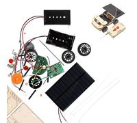 Gogogmee Kit Voiture Solaire Télécommandée à Monter Soi-même pour Garçon et Filles 6-12 Ans, Énergie Solaire, Jouet Éducatif Stem, Jeu Extérieur de Découverte Scientifique, sans Batterie