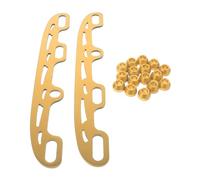 Gogogmee Lames de Hockey sur Glace Haute Performance 290 Mm Grandes Tailles Rechange pour Patins à Glace Conversion Patins à roulettes Accessoires de Skate