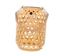 Gogogmee Lanternes Solaires Suspendues Étanches Éclairage Extérieur Vintage Tressé Lampe Solaire pour Jardin Porche Patio et Décoration de Mariage