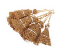 Gogogmee Lot De 10 Mini-Pinces À Cheveux En Forme De Balai De Idéales Pour Cosplay Halloween Pour Filles Style Coiffeur Couleur Kaki