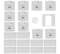 Gogogmee Lot De 10 Serrures Magnétiques De Tiroir Adhésives Pour Armoire, Verrouillage Invisible, Sécurité Garçon Et Filles, Protection Multimode Pour Commode Et Placard, Ensemble Avec 1 Clé