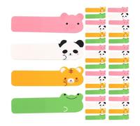 Gogogmee Lot de 10 Set de Onglets Inscriptibles Adhésifs Motifs Animaux Mignons, Étiquettes de Page Colorées pour Cahiers et Manuels Scolaires, Onglets Index pour