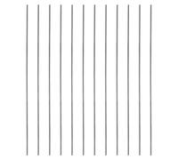 Gogogmee Lot de 12 Fils de Tungstène Haute Température, en Alliage de Tungstène Résistant à La Chaleur, pour La Sculpture, La Création de Bijoux Et La Décoration de Glaçures, Diamètre 2 Mm,