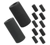 Gogogmee Lot de 12 Housses en Mousse Isolantes Antigel pour Cartouches de Gaz 18/21 MM Accessoires de Gonfleur de Vélo Protection Pratique pour Pompe à Pneu Portable Compatible Pompes à