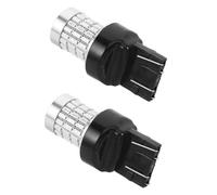 Gogogmee Lot de 2 Ampoules LED Feu Stop Rouge 7443 Haute Intensité Résistantes à la Pluie et Poussière Consommation D’Énergie Réduite pour Feux Arrière de Voiture et Camping-Car