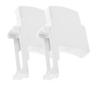 Gogogmee Lot de 2 Boosters de Piercing D’Oreille Réutilisables en ABS Blanc Outil D’Aide au Perçage Précis pour Boucles D’Oreilles Percées à Domicile Accessoire Compact pour Kit Piercing