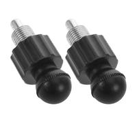 Gogogmee Lot de 2 Boutons à Goupille à Ressort 9*L73Mm pour Appareils de Fitness Épingles de Réglage Applicables Vélos d'Appartement Accessoire Robuste pour Machine de Gym et