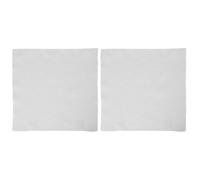 Gogogmee Lot de 2 Feuilles de Feutrine en Laine Épaisse 50X50 CM Non Tissée Couleur Blanchie pour Loisirs Créatifs Feutrage à L’Aiguille et Patchwork Matériel de Feutrage