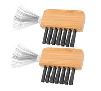 Gogogmee Lot de 2 Gadgets de Nettoyage Compacts pour Brosses à Cheveux et Supports à Fleurs D’ikebana, Outil Polyvalent D’élimination des Poils et Débris, Usage Salon et Maison