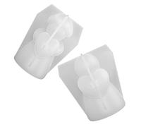 Gogogmee Lot de 2 Moules Ange en Silicone Faits Main pour Résine Époxy Moules de Coulée Réutilisables Détails Précis Adaptés pour Décoration DIY Bougies Savons et Ornements Festifs