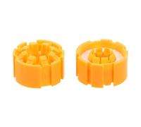 Gogogmee Lot de 2 Pastilles Hydrosolubles Orange pour Bobine à Gonflage Automatique de Gilet de Sauvetage Gonflable Soupape de Sécurité Capsule de Déclenchement Sensible à l'eau pour