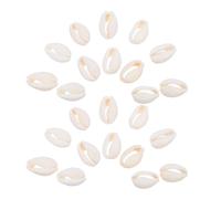 Gogogmee Lot de 2 Pendentifs Coquillages Naturels Spirale 12-14 MM Breloques Coquillages Irréguliers pour Bijoux DIY Accessoires Cauris Légers 40G Création Collier Plage et Artisanat