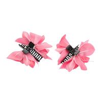 Gogogmee Lot De 2 Pinces À Cheveux Hawaïennes Artificielles Pour Femme, Idéales Pour Les Fêtes, Les Étés Tropicaux Ou Les Filles