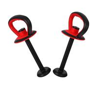 Gogogmee Lot de 2 Poignées Réglables pour Kettlebell Fitness Base et Écrou en Métal - Accessoire Musculation Compact pour Entraînement Fonctionnel à Domicile - Kit Débutant Ergonomique