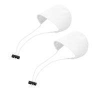 Gogogmee Lot de 2 Protège-Talons en Tissu Résistant à L'Usure Doublure Peluche Ultra-Douce Protège-Talons pour Chaussures de Conduite Unisexe Prévention de L'Usure du Talon Accessoire