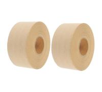 Gogogmee Lot de 2 Rubans Adhésifs pour Encadrement 48 MM X 50 M Ruban D’Étanchéité Activé par Cartonné Multifonction Haute Adhérence pour Emballage et Travaux Artistiques