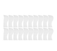 Gogogmee Lot de 20 Spatules à Cire en Plastique Légères Réutilisables pour Application Crème Dépilatoire Visage et Jambes, Outil Professionnel pour Salon D'épilation