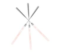 Gogogmee Lot De 3 Mini Spatules Métalliques Pour Mélanger Les Pigments, Pour Les Salons De Beauté Et Les Amateurs De Bricolage.