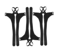 Gogogmee Lot de 3 Paires de Dragonnes Élastiques Universelles pour Bâtons de Ski Randonnée Sangles de Fixation Confortables et Réglables Accessoires de Marche pour Trekking et Escalade