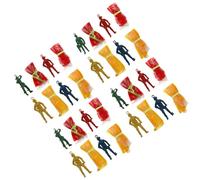 Gogogmee Lot de 30 Jouets Parachute Mini Soldats Volants en Plastique Coloris Aléatoire Volant Extérieur pour Garçon et Filles Jeu Plein Air Simulant Atterrissage Couleur Aléatoire