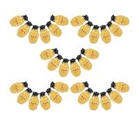 Gogogmee Lot de 30 Mini Pommes de Terre en Résine Réalistes Décorations Miniatures pour Maison de Poupée et Présents de Noël Accessoires Décoratifs Polyvalents pour Bureau et Fêtes