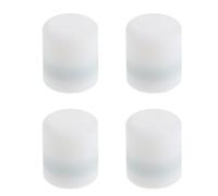 Gogogmee Lot de 4 Bouchons D’extrémité pour Tube D’échantillonnage en Charbon Actif 6 Mm, Accessoires de Prélèvement D’air pour Analyse Chimique et Surveillance Environnementale,