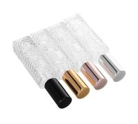 Gogogmee Lot De 4 Flacons Rechargeables En Verre De 12 Ml Flacons Vaporisateurs Deau Mini-conteneurs Portables Format Voyage