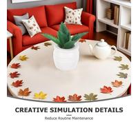 Gogogmee Lot de 4 Mini-Plantes Artificielles en Pot pour Maison de Poupée Modèles d'Arbres Miniatures Réalistes Décoration Végétale Miniature sans Entretien Accessoires pour Diorama et