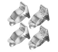 Gogogmee Lot de 4 Pinces à Ressort en Acier Inoxydable Grosse Taille pour Bateau Support de Rangement pour Canne à Pêche et Pagaies Clips Résistants aux Intempéries Accessoire Nautique