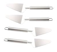 Gogogmee Lot De 4 Spatules À Pizza En Acier Inoxydable De Forme Triangulaire Pour La Cuisson
