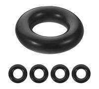 Gogogmee Lot de 5 Anneaux Poids Golf Noirs Accessoires Entraînement Swing Golf pour Contrôle du Mouvement Outil D’entraînement Lesté Améliore Précision et Fluidité Usage Sportif