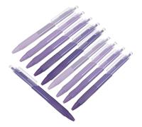 Gogogmee Lot de 50 Stylos à Bille Rétractables Noirs, Encre Gel à Séchage Rapide, Petit Stylo Kawaii pour Cahiers et Fournitures Scolaires, Ergonomique et Portable, pour Étudiants