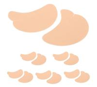 Gogogmee Lot de 6 Patchs Anti-Uv Bifides Kaki pour Visage Protection Solaire Légère et Respirante Adhérence Solide Résistante à la Transpiration Golf Tennis et Activités de Plein Air