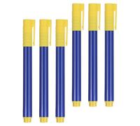 Gogogmee Lot De 6 Stylos Vérificateurs De Billets Stylos Détecteurs De Faux Billets