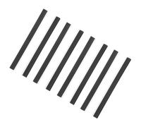 Gogogmee Lot de 8 Bandes en Caoutchouc Souple pour Pelle à Poussière 26 Cm Accessoires de Remplacement pour Bord Avant de Bac à Poussière, Protège Sols, Usage Domestique et Professionnel